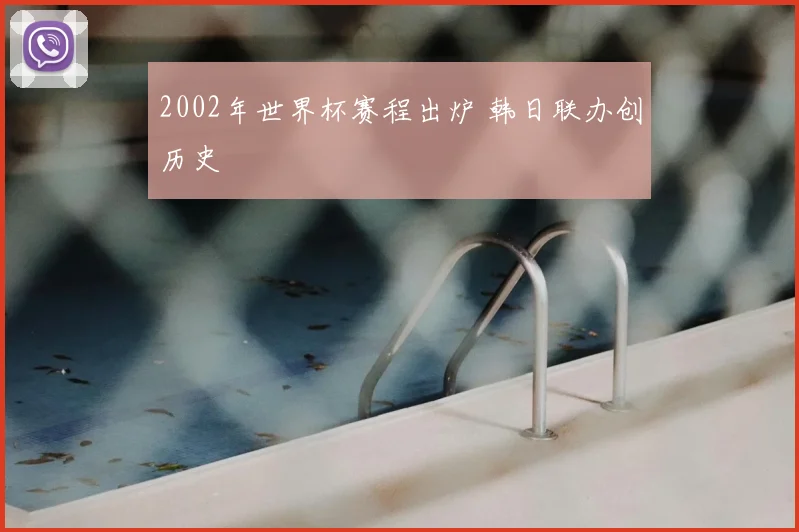 2002年世界杯赛程出炉 韩日联办创历史